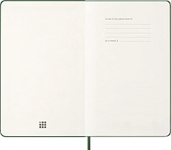 Ежедневник Moleskine CLASSIC Large 130х210мм 400стр. зеленый