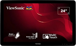 Монитор ViewSonic 23.6" TD2430 черный VA LED 16:9 HDMI M/M матовая 200cd 178гр/178гр 1920x1080 75Hz VGA DP FHD USB Touch 5.51кг