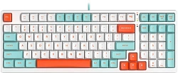 Клавиатура A4Tech Fstyler FS300 механическая белый USB for gamer LED (FS300 PANDA SNORKLENING)
