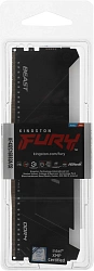 Память DDR4 32GB 3200MHz Kingston KF432C16BB2A/32 Fury Beast RGB RTL Gaming PC4-25600 CL16 DIMM 288-pin 1.35В dual rank с радиатором Ret