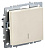 Выключатель IEK Brite ВС10-1-1-БрКр скрыт. 1кл. с подсветкой IP20 бежевый (упак.:1шт) (BR-V10-1-10-K10)