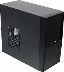 Корпус LinkWorld 727-21 черный без БП mATX 2x80mm 2x92mm 4xUSB2.0 audio