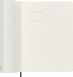 Блокнот Moleskine PROFESSIONAL SOFT PROPFNTB4SBK XLarge 190х250мм 192стр. мягкая обложка черный