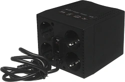 Стабилизатор напряжения Powercom TCA-1200 600Вт 1200ВА черный