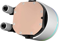 Система водяного охлаждения PcCooler DA360 Pro Digital WH ARGB Soc-AM5/AM4/1200/1700/1851 белый 4-pin 33.7dB Al LCD 300W Ret (DA360PRO-WHAWXL-GL)