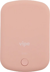Мобильный аккумулятор Vipe Jake 5000mAh PD 20W 3A USB-C беспров.зар. розовый (VPPBJAKE5KSTPNK)