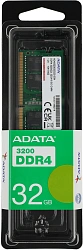 Память DDR4 32Gb 3200MHz A-Data AD4S320032G22-SGN RTL PC4-25600 CL22 SO-DIMM 260-pin 1.2В single rank Ret