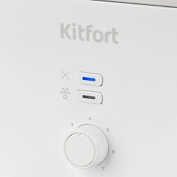 Тостер Kitfort КТ-4025 930Вт белый/стальной