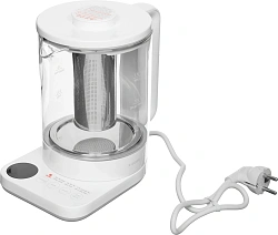Чайник электрический Xiaomi Multifunctional Kettle EU 1.5л. 800Вт белый/прозрачный корпус: стекло/пластик (BHR9118EU)