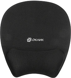 Коврик для мыши Оклик OK-RG0580-BK Мини черный 245x220x24мм