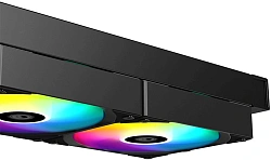 Система водяного охлаждения ID-Cooling FX240 TD ARGB Soc-AM5/AM4/1200/1700/1851 черный 4-pin 27.2dB Al LCD 300W Ret