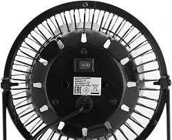 Вентилятор настольный Centek CT-5040 2.5Вт скоростей:1 черный