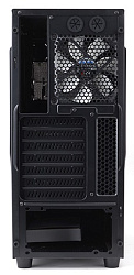 Корпус Zalman ZM-Z1 черный без БП ATX 2xUSB2.0 1xUSB3.0 audio bott PSU