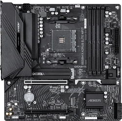 Материнская плата Gigabyte B550M X A ELITE WF7 Soc-AM4 AMD B550 4xDDR4 mATX AC`97 8ch(7.1) 2.5Gg RAID+HDMI+DP