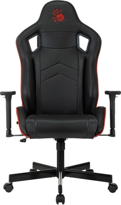 Кресло игровое A4Tech Bloody GC-840 черный сиденье черный эко.кожа с подголов. крестов. металл черный пластик черный (комплект 1шт)