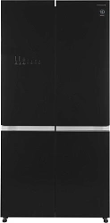 Холодильник Hitachi R-WB820VUC2 GBK 3-хкамерн. черный стекло инвертер