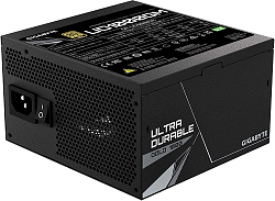 Блок питания Gigabyte ATX 1000W GP-UD1000GM 80+ gold (20+4pin) APFC 120mm fan 8xSATA Cab Manag RTL