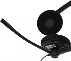 Гарнитура проводная Yealink UH34 Lite Dual UC черный