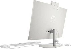 Моноблок HP 24-cr0077ci 23.8" Full HD i7 1355U (1.7) 16Gb SSD512Gb Iris Xe без ОС GbitEth WiFi BT 90W клавиатура мышь Cam белый 1920x1080