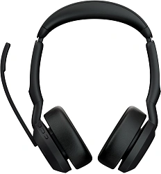 Наушники с микрофоном Jabra Evolve2 55 Link380а MS Stereo Stand черный накладные BT оголовье (25599-999-989)