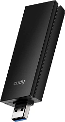 Сетевой адаптер Wi-Fi Cudy WU6500 BE6500 USB 3.0 (ант.внеш.несъем.) 2ант.