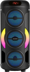 Минисистема Digma D-MC1721 черный 10Вт FM USB BT micro SD