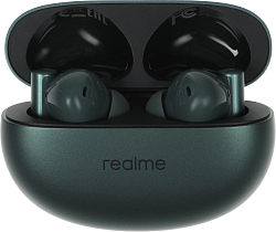 Гарнитура внутриканальные Realme Buds Air 6 зеленый беспроводные bluetooth в ушной раковине (631209000124)