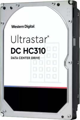 Жесткий диск WD SAS 3.0 4TB 0B36048/0B36539 HUS726T4TAL5204 Ultrastar DC HC310 (7200rpm) 256Mb 3.5"