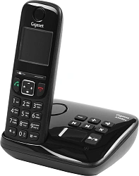 Р/Телефон Dect Gigaset AS690A Trio черный (труб. в компл.:3шт) автооветчик АОН