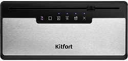Вакуумный упаковщик Kitfort КТ-1555 110Вт 0.6Бар шир.пак.:30см серебристый/черный