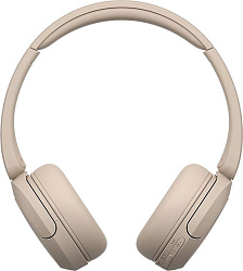 Наушники накладные Sony WH-CH520 бежевый беспроводные bluetooth оголовье (WH-CH520/C)