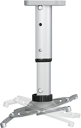 Кронштейн для проектора Cactus CS-VM-PR05M-AL серебристый макс.24кг потолочный поворот и наклон