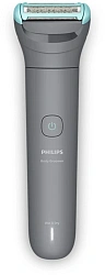 Триммер Philips Series 3000 BG3480/15 серый/бирюзовый (насадок в компл:2шт)