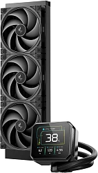 Система водяного охлаждения Deepcool Spartacus 360 ARGB Soc-AM5/AM4/1200/1700/1851 черный 4-pin 32.23dB Al LCD 2073gr Ret (R-SPT360-BKDSMP-G-1)