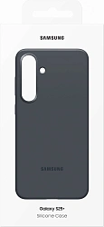 Чехол (клип-кейс) Samsung для Samsung Galaxy S25+ Silicone Case S25+ черный (EF-PS936CBEGRU)