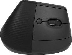Мышь Logitech Lift графитовый оптическая 4000dpi silent беспров. BT/Radio USB для ноутбука 5but (910-006479)