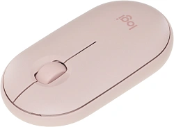 Мышь Logitech Pebble M350 розовый оптическая 1000dpi беспров. BT USB 2but (910-005575)