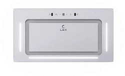 Вытяжка встраиваемая Lex Aura 600 Inverter WH белый управление: сенсорное (1 мотор)