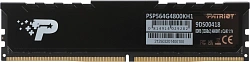 Память DDR5 2x32GB 4800MHz Patriot PSP564G4800KH1 Signature Premium RTL PC5-38400 CL40 DIMM 288-pin 1.1В kit single rank с радиатором Ret