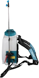 Опрыскиватель Makita DUS158Z ранц. 15л бирюзовый/белый