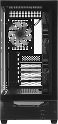 Корпус Accord ACC-ZA11B AR черный без БП ATX 1xUSB2.0 2xUSB3.0 audio bott PSU