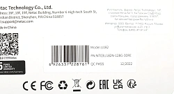Флеш Диск Netac 128Gb U182 NT03U182N-128G-30RE USB3.0 красный/черный