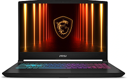 Ноутбук MSI Katana 15 HX B14WGK-226XRU Core i7 14650HX 32Gb SSD1Tb NVIDIA GeForce RTX 5070 8Gb 15.6" IPS FHD (1920x1080) FreeDOS black WiFi BT Cam (9S7-1587C1-226)