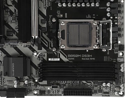 Материнская плата Gigabyte B850M DS3H Socket AM5 AMD B850 4xDDR5 mATX AC`97 8ch(7.1) 2.5Gg RAID+HDMI+DP