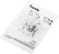 Камера видеонаблюдения IP Tiandy AK TC-C320N I3/E/Y/2.8mm 2.8-2.8мм цв. корп.:белый