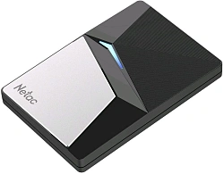 Накопитель SSD Netac USB-C 2TB NT01Z7S-002T-32BK Z7S 2.5" черный