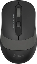 Мышь A4Tech Fstyler FG10 черный/серый оптическая 2000dpi беспров. USB 4but (FG10 GREY)