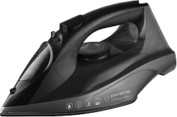 Утюг Polaris PIR 2430K 2400Вт черный/белый