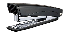 Степлер Kw-Trio 05263BLACK N10 (10листов) встроенный антистеплер черный 50скоб металл/пластик закрытый/прямой коробка