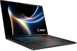 Ноутбук MSI Stealth 16 AI+ B3WI-012RU Core Ultra 9 386H 32Gb SSD1Tb NVIDIA GeForce RTX5080 16Gb 16" OLED QHD+ (2560x1600) Windows 11 Home black WiFi BT Cam (9S7-263111-012)